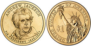 Andrew Jackson Presidential Dollar