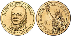 John Quincy Adams Presidential Dollar