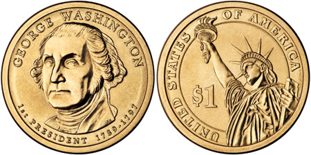 George Washington Presidential Dollar