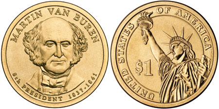 Martin Van Buren Presidential Dollar