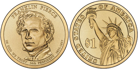 Franklin Pierce Presidential Dollar