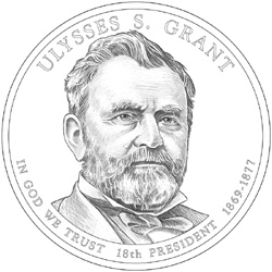 Ulysses S. Grant Presidential Dollar Design