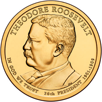 Theodore Roosevelt Presidential Dollar