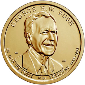 George H.W. Bush Presidential Dollar