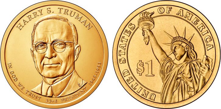 Harry S. Truman Presidential Dollar